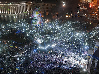 ukraine new year 2014