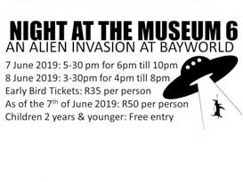 Bayworlds Night at the Museum